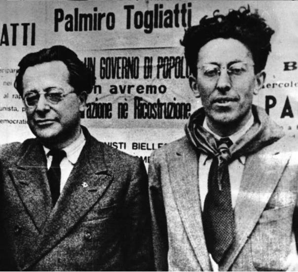 Palmiro Togliatti e Pietro Secchia