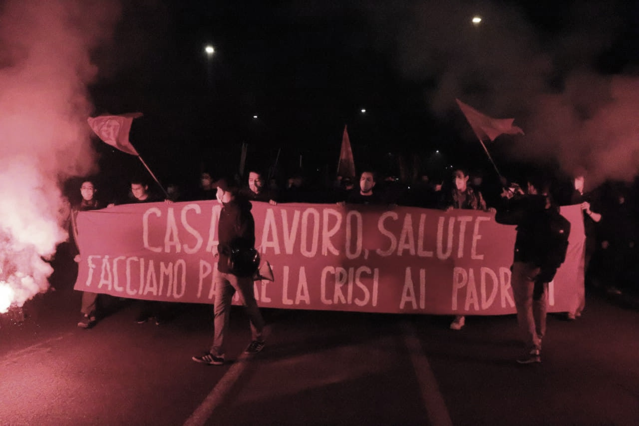 Manifestazione Roma 7 novembre