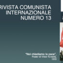 Rivista Comunista Internazionale - Numero 13 - 2024